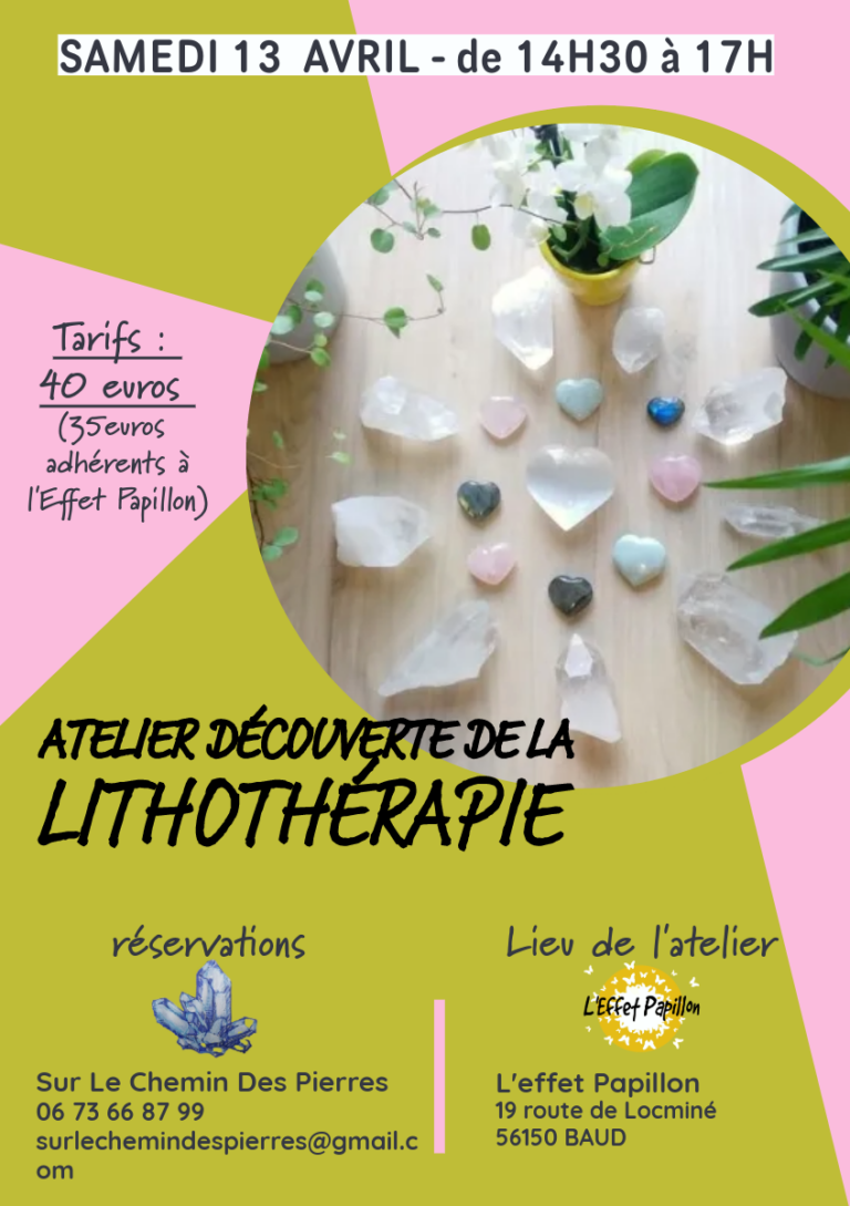 Atelier découverte en avril!